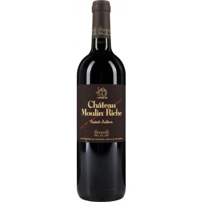 Chateau Leoville Poyferre Chateau Moulin Riche 2019 Červené 14,5% 0,75 l (holá láhev) – Hledejceny.cz
