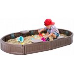 Vevor Plastové pískoviště vícebarevné 1830x1055 mm – Hledejceny.cz