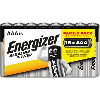 Energizer Alkaline Power Family Pack AAA 16 ks EC003 – Zboží Mobilmania