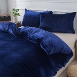 Xpose povlečení mikroplyš JORGA tmavě modré 140x200 70x90 – Zboží Dáma