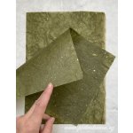 Sapaimport Morušový papír Unryu Lurex slída - khaki Velikost: 23x32 cm, balení 10 ks – Zboží Mobilmania