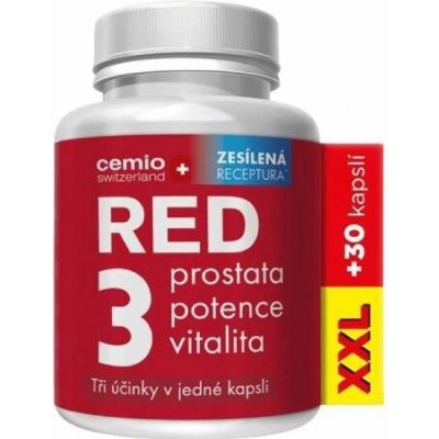 Cemio RED3 90+30 kapslí XXL – Zboží Dáma