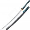 Meč pro bojové sporty Outfit4Events Katana Shikoto Hammer-Forged Longquan Master Teal