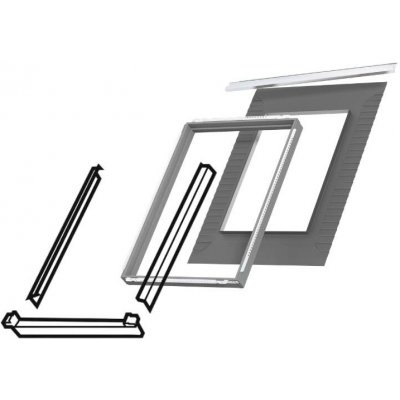 Velux ZWC 2000T CK02 55x78 cm – Sleviste.cz