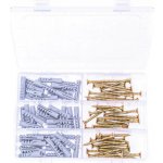 Sada - Univerzální vruty a hmoždinky 161ks – Sleviste.cz