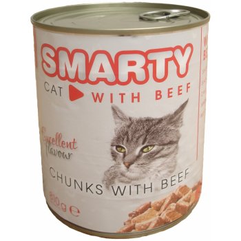 Smarty chunks Cat hovězí 810 g