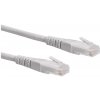 síťový kabel Roline 21.15.0945 RJ45, CAT 6 U/UTP, 15m, šedý