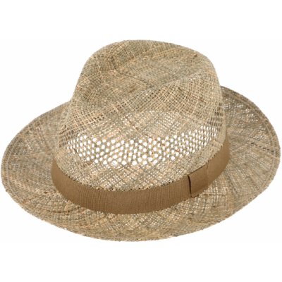 Fiebig Headwear since 1903 Slaměný klobouk z mořské trávy