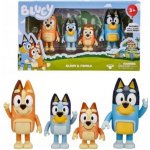 BLUEY A BINGO RODINA BLUEY CHILLI BANDIT TÁTA MAMINKA – Zboží Dáma