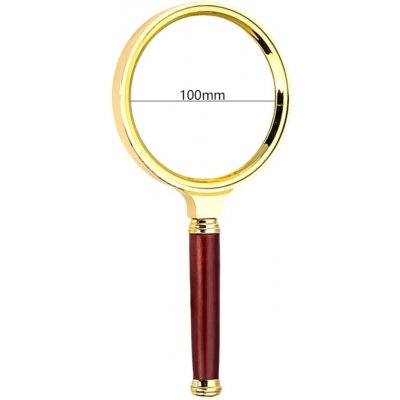 Amparo Miranda® Ruční lupa AM576 10x , Rozměr 100 mm – Zboží Mobilmania