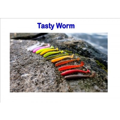 Sharpfishes Tasty Worm 5cm 0,8g Coffee