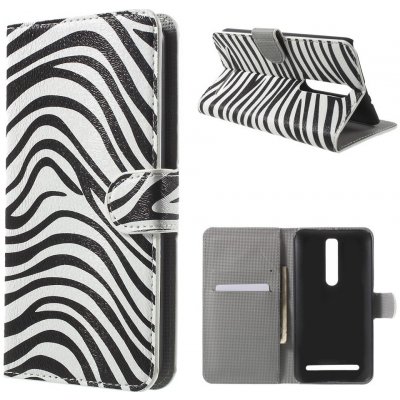 Pouzdro TVC Koženkové Zebra Asus Zenfone 2 – Zboží Mobilmania