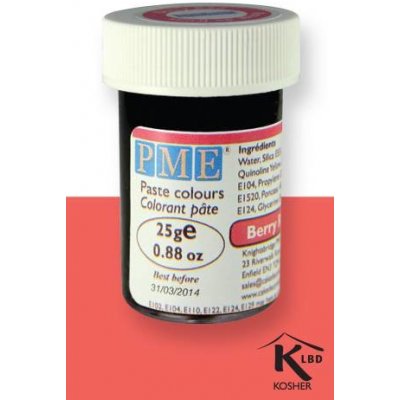 PME gelová barva červená 25 g – Hledejceny.cz