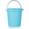 Úklidový kbelík Brilanz Kbelík plastový tyrkys ucho šedá 10 l