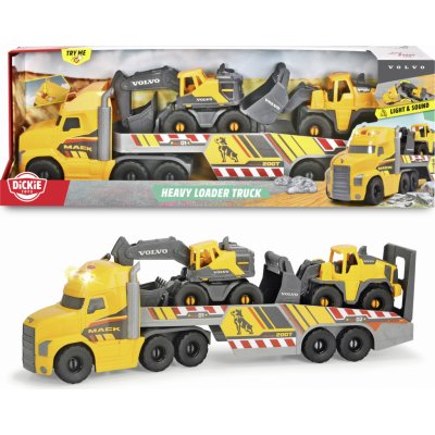 CONSTRUCTION Heavy tow truck MACK / Volvo DICKIE – Hledejceny.cz
