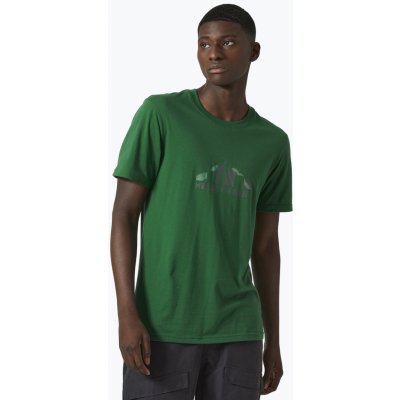 Helly Hansen pánské trekingové tričko Nord Graphic 486 green 62978