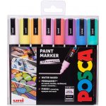 Uni PC-5M Posca Summer mix teplých tónů 8 ks – Sleviste.cz