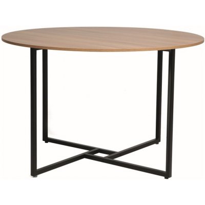 Textilomanie ALTO Kulatý jídelní stůl s deskou v dekoru dub 120 x 120 – Zboží Dáma Textilomanie ALTO Kulatý jídelní stůl s deskou v dekoru dub 120 x 120 – Zboží Dáma