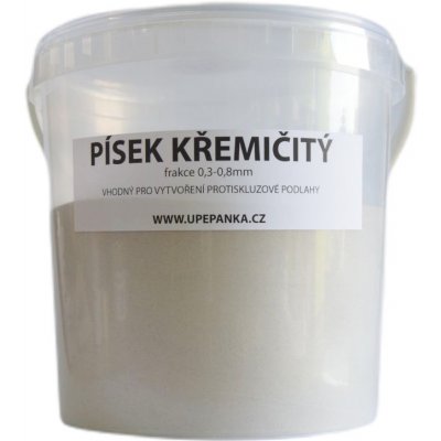Písek křemičitý KMP frakce 0,3-0,8mm Velikost: 10 Kg – Hledejceny.cz