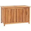 Zahradní úložný box Vidaxl 90 x 50 x 58 cm masivní teakové dřevo 315380 HangarStore
