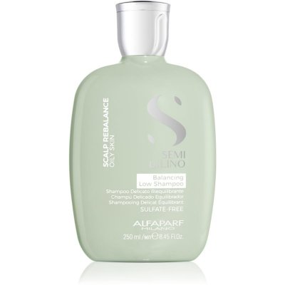 Alfaparf Milano Semi Di Lino Scalp Rebalance Oily Skin Balancing Low Shampoo šampon pro mastné vlasy 250 ml – Hledejceny.cz