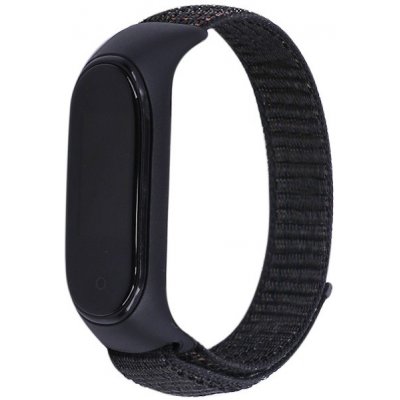 Xiaomi Mi Band 3/4 náhradní náramek Nylon Černo-hnědá MBSCZ-NLN002 – Zboží Živě