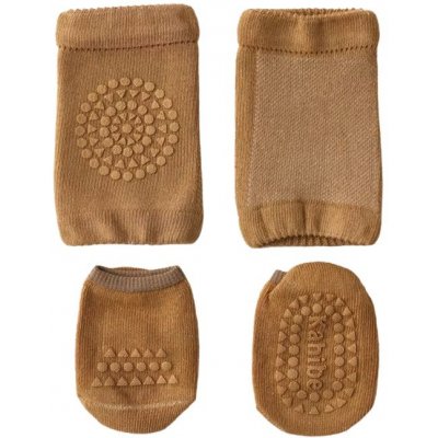 Set protiskluzové návleky a ponožky na lezení Khaki – Zboží Dáma