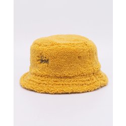 Stussy Sherpa Fleece Bucket Hat Yellow alternativy - Heureka.cz