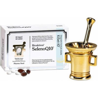 Bioaktivní Seleno Q10 kapslí 60+ 60 tablet – Hledejceny.cz
