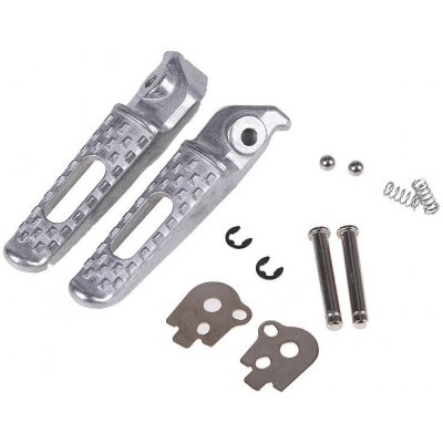 Zadní stupačky MS1071 Honda Barva Stříbrná – Zboží Mobilmania