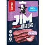 Jim Jerky Biltong hovězí česnek 20 g – Zboží Dáma