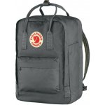 Fjällräven Kånken Laptop 15 super grey 18 l – Zboží Mobilmania