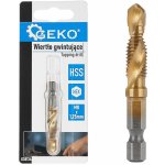 Závitový vrták HSS M8 x 1,25mm HEX, Geko G38134 – Hledejceny.cz