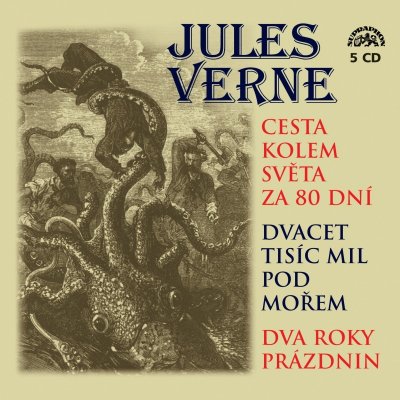 Cesta kolem světa za 80 dní 5CD - Jules Verne – Hledejceny.cz