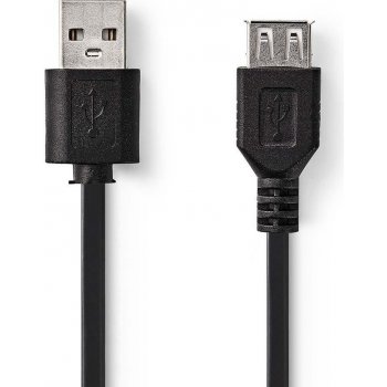 Nedis CCGP60010BK30 USB 2.0, A Zástrčka - A Zásuvka, 3m, černý