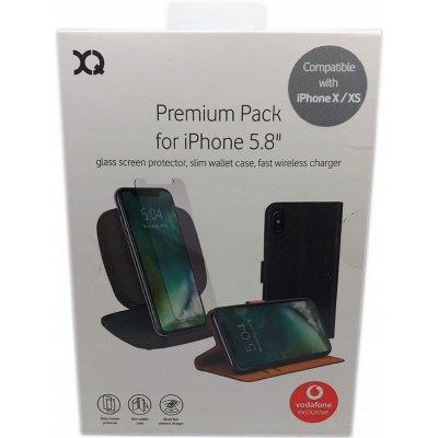Xqisit flipové Apple iPhone X / XS černé – Zbozi.Blesk.cz