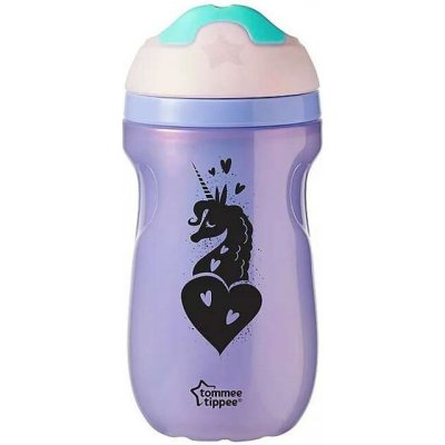 Tommee Tippee netekoucí Termo kelímek trénovací 260 ml fialový – Zbozi.Blesk.cz