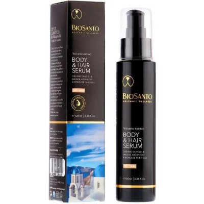 BLUE SCENTS – Přírodní řecká kosmetika Sérum na tělo a vlasy pro suchou pokožku 100ml – Hledejceny.cz