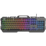 Trust GXT 853 Esca Metal Rainbow Gaming Keyboard 23796 – Zbozi.Blesk.cz