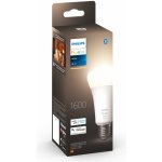 Philips Hue LED žárovka 1x15,5W E27 1600lm 2700K White, bílá – Zboží Dáma