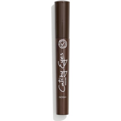 Gosh Copenhagen Catchy Eyes Mascara Allergy Certified Brown řasenka pro citlivé oči 8 ml – Zboží Dáma