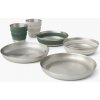 Outdoorové nádobí Sea to Summit Detour Stainless Steel Collapsible Dinnerware Set