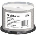 Verbatim DVD-R 4,7GB 16x, AZO, printable, cakebox, 50ks (43734) – Hledejceny.cz