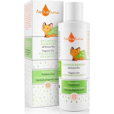 Nebiolina Dětský bio ovesný šampon 200 ml – Zboží Dáma
