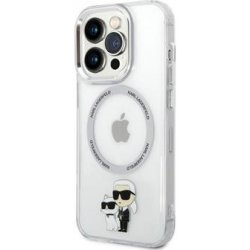 Karl lagerfeld IML Karl and Choupette MagSafe pro iPhone 14 Pro Transparent