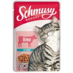 Schmusy Ragout s hovězím masem v omáčce 100 g – Hledejceny.cz