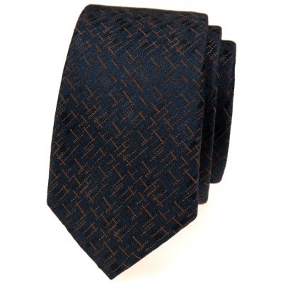 Avantgard Kravata Slim Lux 571-22366 modrá – Sleviste.cz