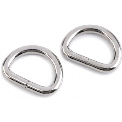 Pro Háčkování Polokroužek 16 x 21 mm nikl – Zbozi.Blesk.cz