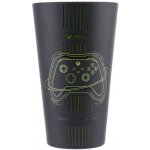 CurePink Černá sklenice Xbox: Controller 400 ml – Zboží Mobilmania