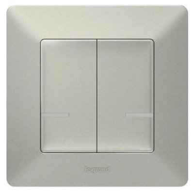 Legrand ovladač Valena Life With Netatmo bezdrátový hliník 752387 – Hledejceny.cz
